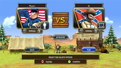 The Bluecoats: North vs South - Screenshot - Game Select Image