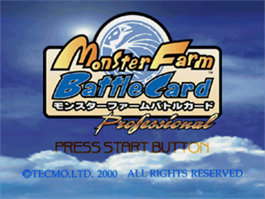 Monster Rancher Battle Card: Episode II - Screenshot - Game Title Image