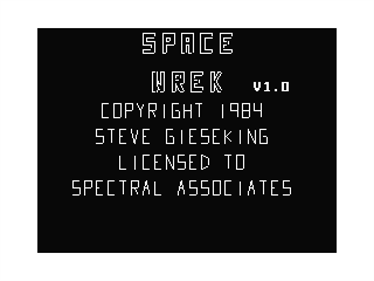 Space Wrek - Screenshot - Game Title Image