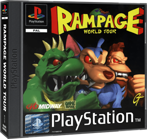 Rampage World Tour - Box - 3D Image