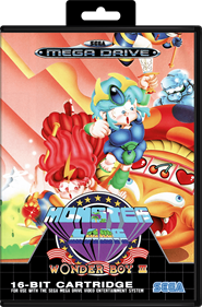 Wonder Boy III: Monster Lair - Box - Front - Reconstructed Image