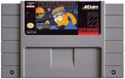 Virtual Bart - Fanart - Cart - Front Image