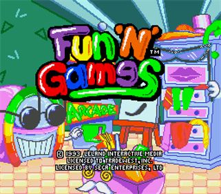 Fun 'n' Games - Screenshot - Game Title Image