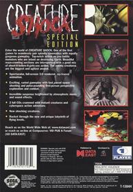 Creature Shock: Special Edition - Box - Back Image