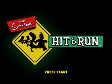 The Simpsons: Hit & Run - Screenshot - Game Title Image