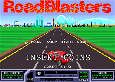 RoadBlasters - Screenshot - Game Title Image