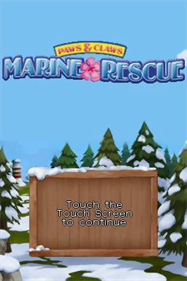 Paws & Claws: Marine Rescue - Screenshot - Game Title Image