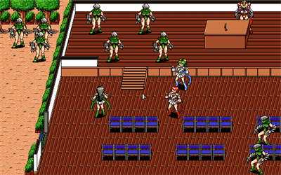 Dennou Sentai: Lavian Three - Screenshot - Gameplay Image
