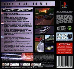 Need for Speed: High Stakes - Box - Back Image