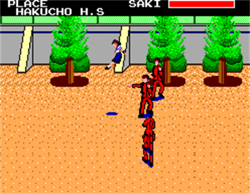 Sukeban Deka II: Shoujo Tekkamen Densetsu - Screenshot - Gameplay Image