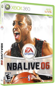 NBA Live 06 - Box - 3D Image