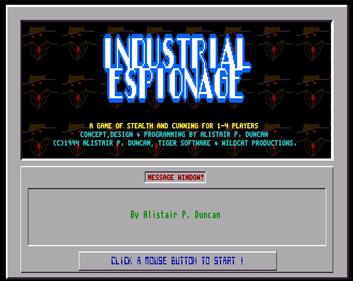 Industrial Espionage - Screenshot - Game Title Image