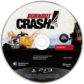 Burnout Crash! - Fanart - Disc Image