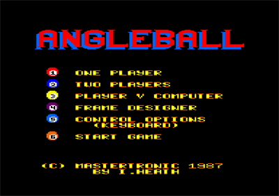 Angle Ball - Screenshot - Game Title Image