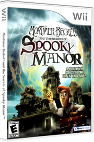 Mortimer Beckett and the Secrets of Spooky Manor - Box - 3D Image