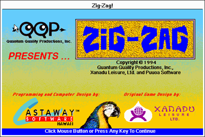 Zig-Zag - Screenshot - Game Title Image