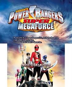 Power Rangers Super Megaforce - Screenshot - Game Title Image