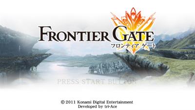 Frontier Gate - Screenshot - Game Title Image