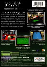 Virtual Pool: Tournament Edition - Box - Back Image