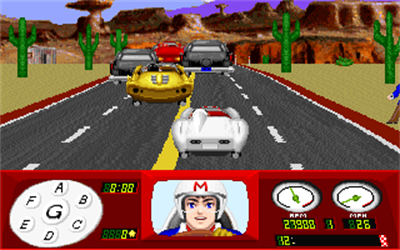 Speed Racer in The Challenge of Racer X - Screenshot - Gameplay Image