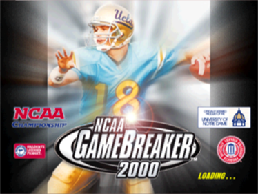 NCAA GameBreaker 2000 - Screenshot - Game Title Image