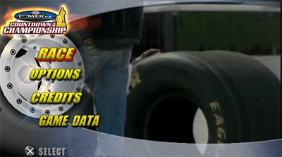 NHRA Drag Racing: Countdown to the Championship - Screenshot - Game Select Image