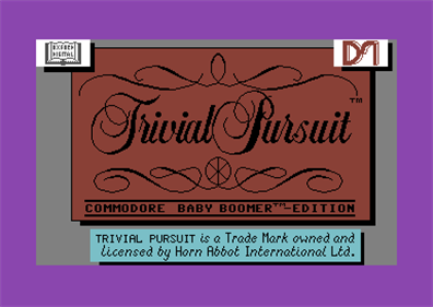 Trivial Pursuit: The Computer Game: Baby Boomer Edition - Screenshot - Game Title Image