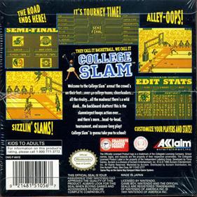 College Slam - Box - Back Image