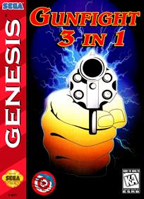 Gunfight 3 in 1 - Fanart - Box - Front Image