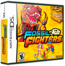 Fossil Fighters - Box - 3D Image
