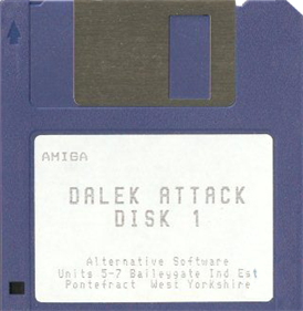 Dalek Attack - Disc Image
