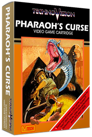 Pharaoh's Curse - Box - 3D Image