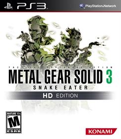 Metal Gear Solid 3: Snake Eater: HD Edition - Fanart - Box - Front