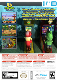 5 Arcade Gems - Box - Back Image
