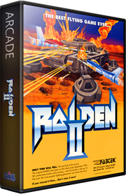Raiden II - Box - 3D Image