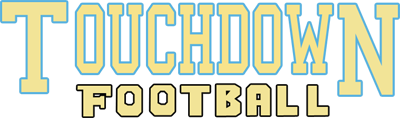 Touchdown Football - Clear Logo Image