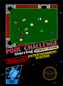 Robert Byrne's Pool Challenge - Fanart - Box - Front Image