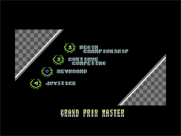 Grand Prix Master - Screenshot - Game Select Image