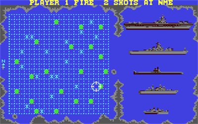 Battleship (Elite Systems/Epyx) - Screenshot - Gameplay Image