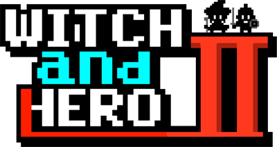 Witch and Hero II - Clear Logo Image