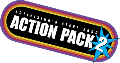 Activision's Atari 2600 Action Pack 2 - Clear Logo Image