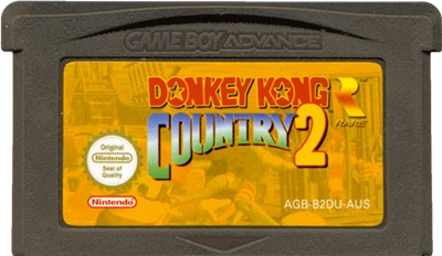Donkey Kong Country 2 - Cart - Front Image