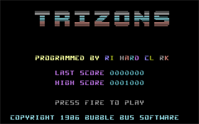 Trizons - Screenshot - Game Title Image