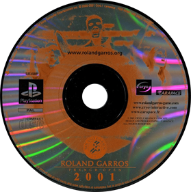 Roland Garros French Open 2001 - Disc Image