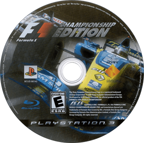 Formula One Championship Edition - Disc Image