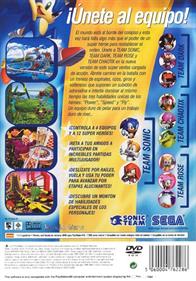 Sonic Heroes - Box - Back Image