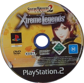 Samurai Warriors 2: Xtreme Legends - Disc Image