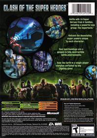 Marvel Nemesis: Rise of the Imperfects - Box - Back Image