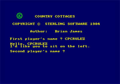 Country Cottages - Screenshot - Game Title Image