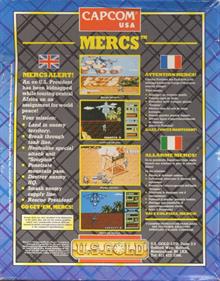 Mercs - Box - Back Image